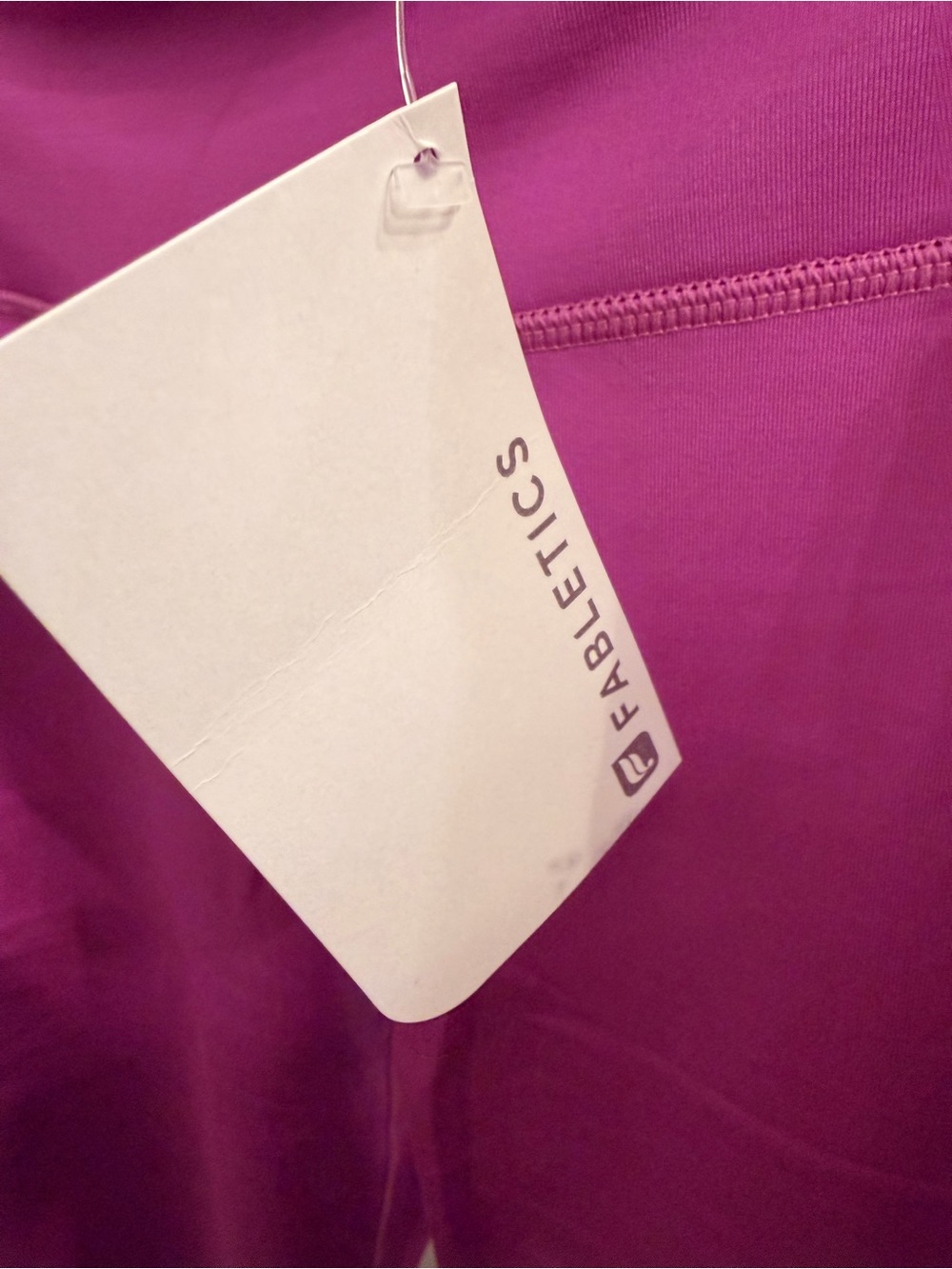 Fabletics Vibrant Raspberry Active Leggings - Picture 2 of 3